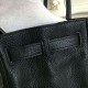 Replica Hermes Birkin 30cm 35cm Bag In Black Clemence Leather