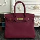 Replica Hermes Birkin 30cm 35cm Bag In Bordeaux Clemence Leather Replica Hermes Birkin 30cm 35cm Bag In Bordeaux Clemence Leather