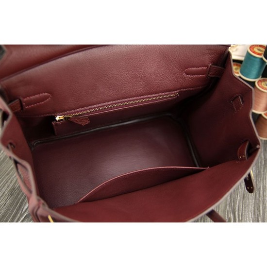 Replica Hermes Birkin 30cm 35cm Bag In Bordeaux Clemence Leather Replica Hermes Birkin 30cm 35cm Bag In Bordeaux Clemence Leather