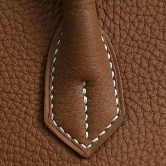 Replica Hermes Birkin 30cm 35cm Bag In Brown Clemence Leather