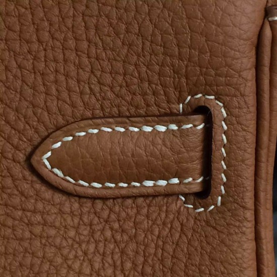 Replica Hermes Birkin 30cm 35cm Bag In Brown Clemence Leather