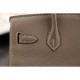 Replica Hermes Birkin 30cm 35cm Bag In Etoupe Clemence Leather