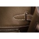 Replica Hermes Birkin 30cm 35cm Bag In Etoupe Clemence Leather