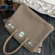 Fake Hermes Birkin 30cm 35cm Bag In Grey Clemence Leather Replica