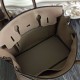 Fake Hermes Birkin 30cm 35cm Bag In Grey Clemence Leather Replica