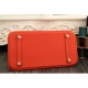 Replica Hermes Birkin 30cm 35cm Bag In Orange Clemence Leather