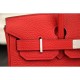 Replica Hermes Birkin 30cm 35cm Bag In Red Clemence Leather