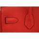 Replica Hermes Birkin 30cm 35cm Bag In Red Clemence Leather