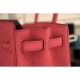 Replica Hermes Birkin 30cm 35cm Bag In Rose Lipstick Clemence Leather