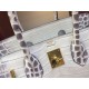 Replica Hermes Birkin 30cm 35cm Bag In White Crocodile Leather