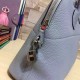 Replica Hermes Bolide 31 35 Bag In Azure Clemence Leather