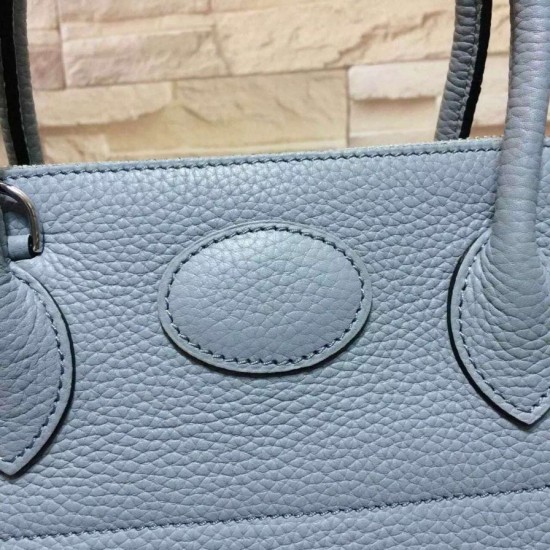 Replica Hermes Bolide 31 35 Bag In Azure Clemence Leather