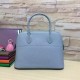 Replica Hermes Bolide 31 35 Bag In Azure Clemence Leather