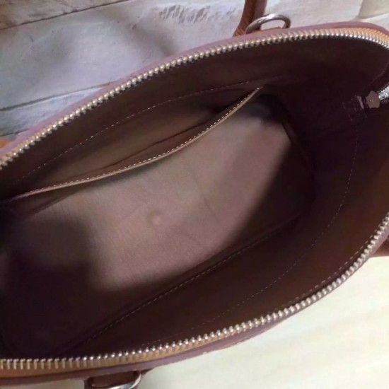 Replica Hermes Bolide 31 35 Bag In Brown Clemence Leather