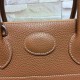 Replica Hermes Bolide 31 35 Bag In Brown Clemence Leather