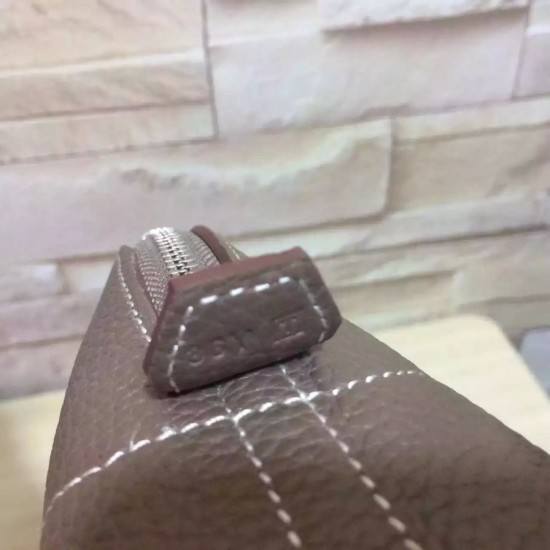 Fake Hermes Bolide 31 35 Bag In Grey Clemence Leather Replica