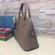 Fake Hermes Bolide 31 35 Bag In Grey Clemence Leather Replica