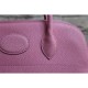 Fake Hermes Bolide 31 35 Bag In Pink Clemence Leather Replica