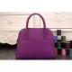 Fake Hermes Bolide 31 35 Bag In Purple Clemence Leather Replica
