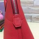 Replica Hermes Bolide 31 35 Bag In Red Clemence Leather