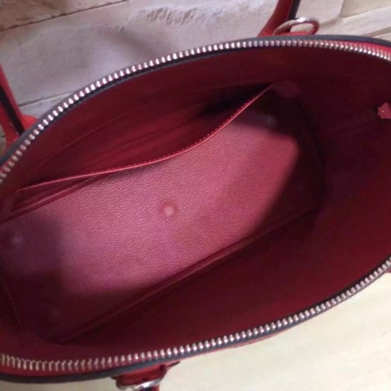 Replica Hermes Bolide 31 35 Bag In Red Clemence Leather