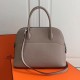 Replica Hermes Bolide 31cm Bag In Grey Swift Leather