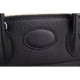 Replica Hermes Bolide Tote Bag In Black Leather