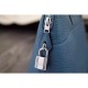 Replica Hermes Bolide Tote Bag In Blue Leather