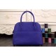 Fake Hermes Bolide Tote Bag In Electric Blue Leather Replica