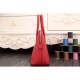 Replica Hermes Bolide Tote Bag In Red Leather