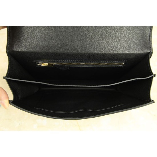 Fake Hermes Constance Bag In Black Epsom Leather Replica