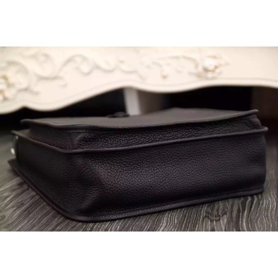 Replica Hermes Black Evelyne II TPM And III PM Bag