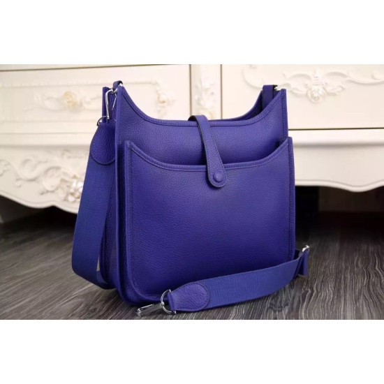 Replica Hermes Blue Evelyne II TPM And III PM Bag