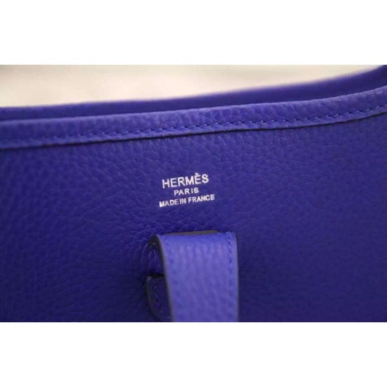 Replica Hermes Blue Evelyne II TPM And III PM Bag