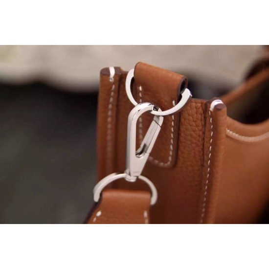 Replica Hermes Brown Evelyne II TPM And III PM Bag