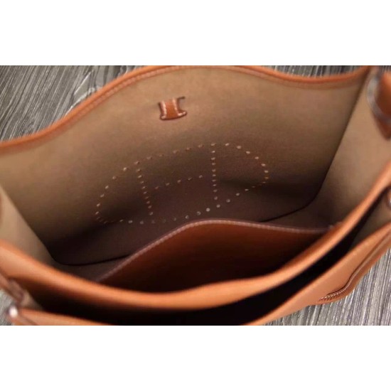 Replica Hermes Brown Evelyne II TPM And III PM Bag