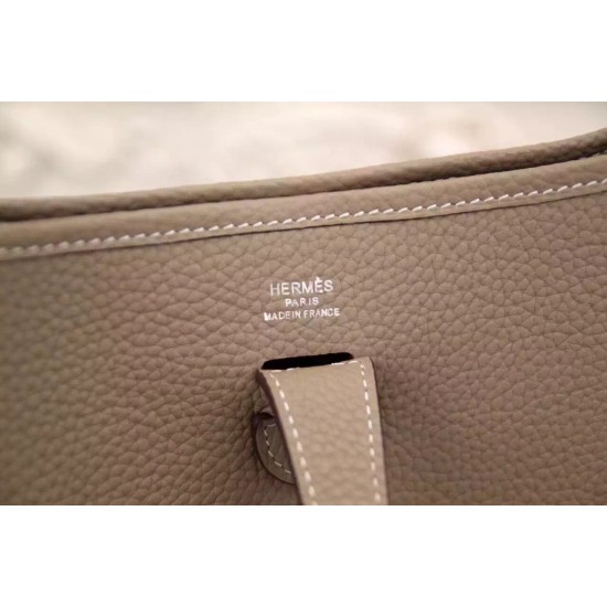 Replica Hermes Grey Evelyne III PM Bag