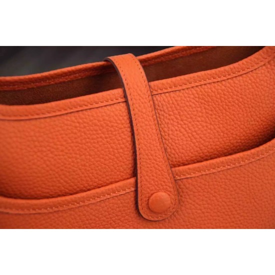 Replica Hermes Orange Evelyne II TPM And III PM Bag