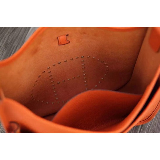 Replica Hermes Orange Evelyne II TPM And III PM Bag