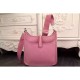 Fake Hermes Pink Evelyne II TPM And III PM Bag Replica