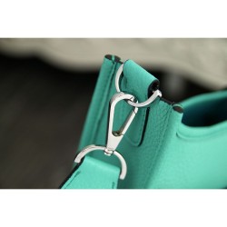 Replica Hermes Turquoise Evelyne III PM Bag