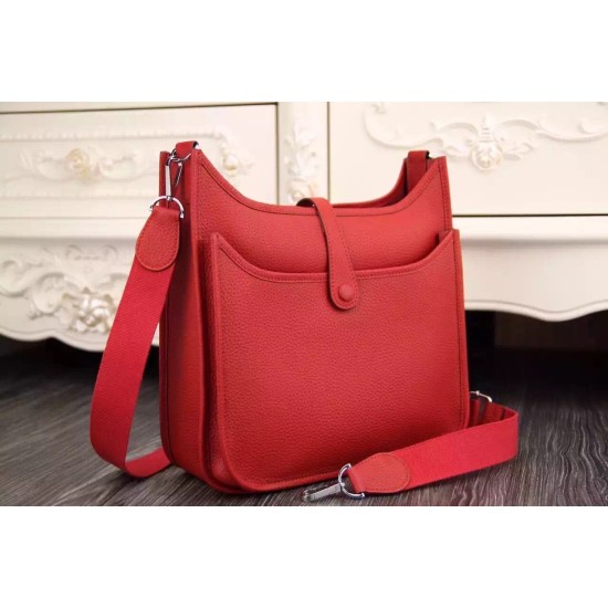 Replica Hermes Vermillion Evelyne II TPM And III PM Bag