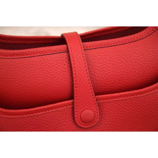 Replica Hermes Vermillion Evelyne II TPM And III PM Bag