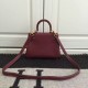 Fake Hermes Kelly 20cm Bag In Bordeaux Clemence Leather Replica