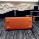 Fake Hermes Kelly 20cm Bag In Orange Epsom Leather Replica