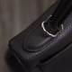 Replica Hermes Kelly Bag 28,32CM In Black Clemence Leather