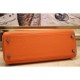 Replica Hermes Kelly Bag 28,32CM  In Orange Clemence Leather