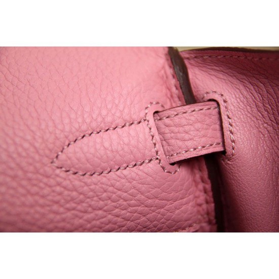 Replica Hermes Kelly Bag 28,32CM In Pink Clemence Leather