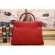 Replica Hermes Kelly Bag In Red Clemence Leather