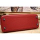 Replica Hermes Kelly Bag In Red Clemence Leather